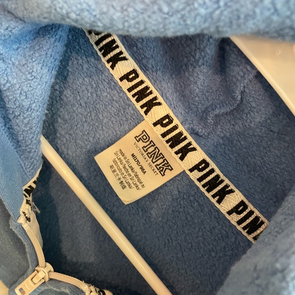 Pink zip-up hoodies, sold as bundle size Medium. - Picture 2 of 3